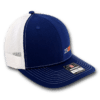 23ZERO Adjustable Mesh Trucker Hat in Blue & White - Image 2