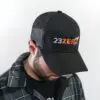 23ZERO Snapback Hat In Black - Image 7