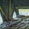 soft-shell rooftop tent inside