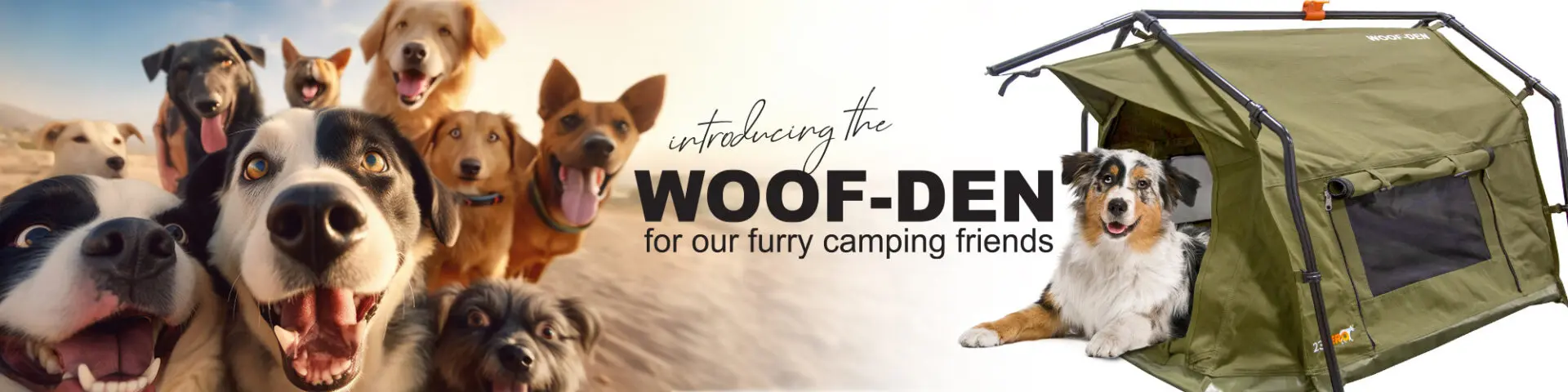 23Zero Woof Den Tent For Dogs