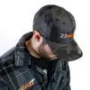 23ZERO Adjustable Hat in Black Camo - Image 8