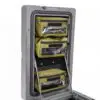 Efficient 90L Gear Box Lid Organizer Kit with Panel and Pouches - Image 4