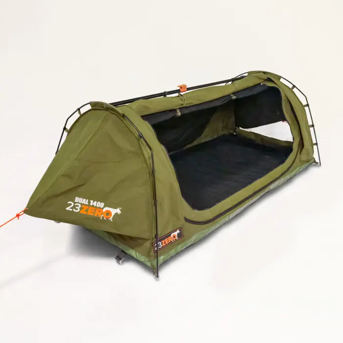 23Zero Dual 1400 Swag Ground Tent Hero Image