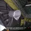23Zero Armadillo Horizon 2 Hard Shell Roof Top Tent Integrated Heater/Cooler Port Interior