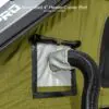 23Zero Kabari Pro Hard Shell Clam Shell Rooftop Tent Integrated 4 inch Heater and Cooler Port