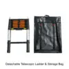 23Zero Kabari Pro Hard Shell Clam Shell Rooftop Tent Included Detachable Ladder and Storage Bag
