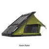23Zero Kabari Pro Hard Shell Clam Shell Rooftop Tent Angled Rear Side View
