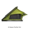 23Zero Kabari Pro Hard Shell Clam Shell Rooftop Tent Left Side View
