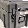 23Zero 90L Overland Gear Box Latch Close Up Detail With Logo and Carry Handles