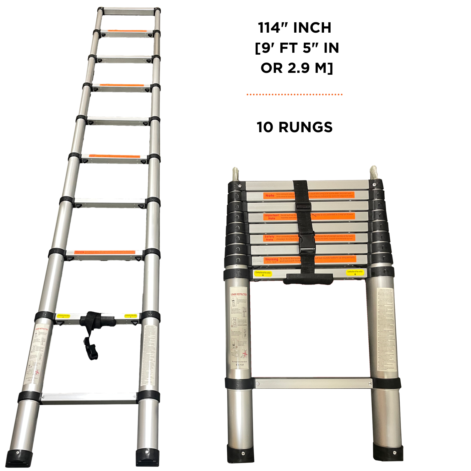 Using a Telescopic Ladder 