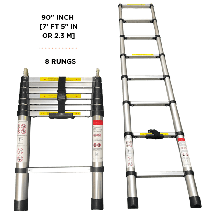 Aluminum Telescoping Ladder For Walkabout & Breezeway RTT | 23ZERO