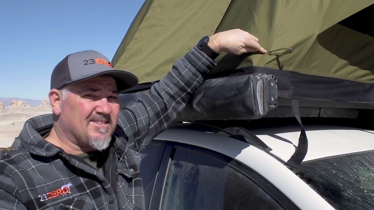 Walkabout 87 2.0 Soft Shell Rooftop Tent for 6 Adults | 23ZERO