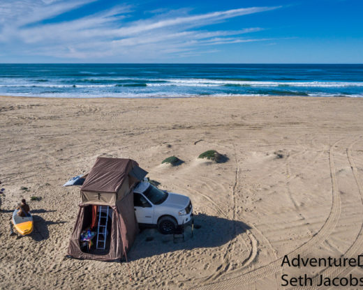 roof top tent on pismo beach