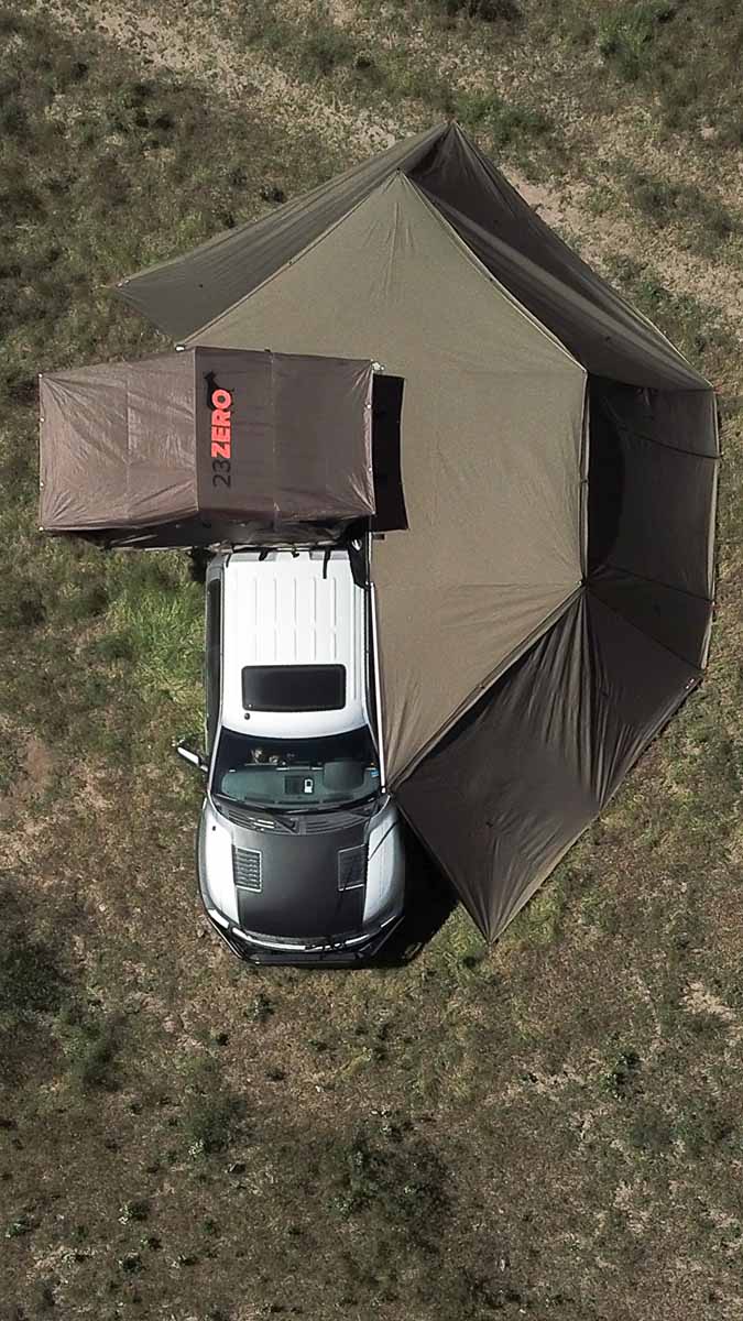roof top tent and 270 awning