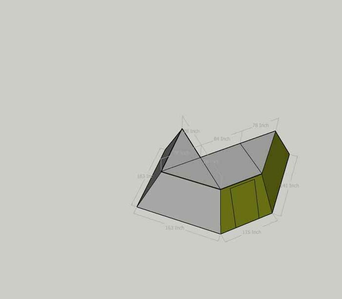 peregrine 270 awning dimensions