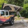 rooftop tents hard shell side open