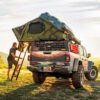 rooftop tent hard shell male model