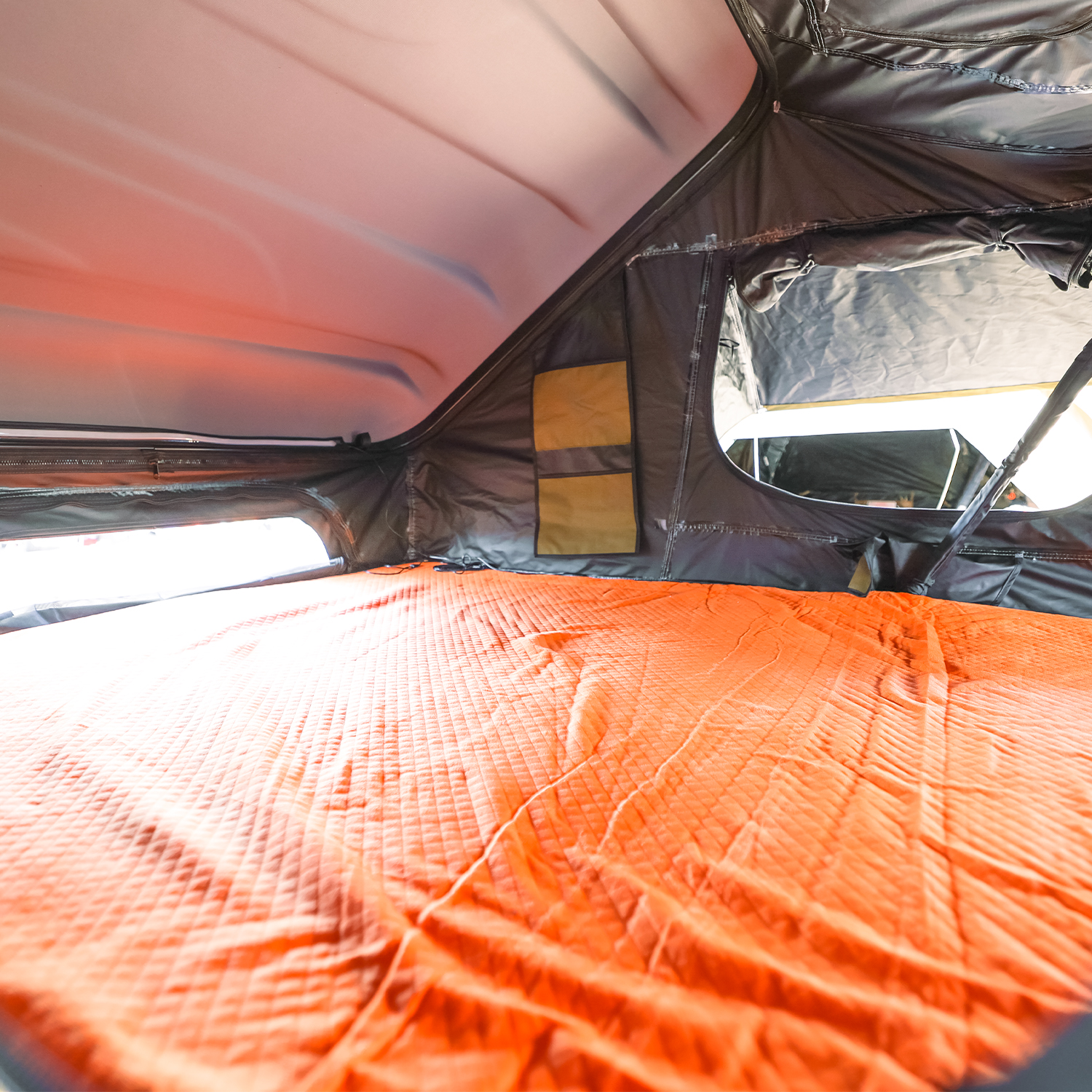 Roof Top Tent WINTER CAMPING insulation liner review and installation,  23ZERO Walkabout 62 