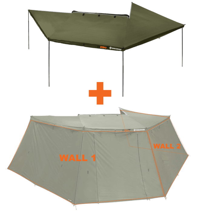 270° Peregrine Left Awning AND Wall 1 & Wall 2 Bundle