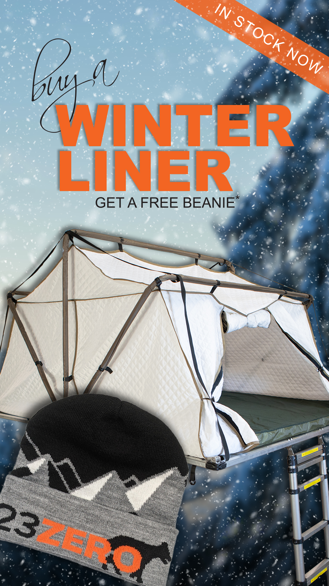 23zero soft-shell RRT Winter Liner 4- season tent