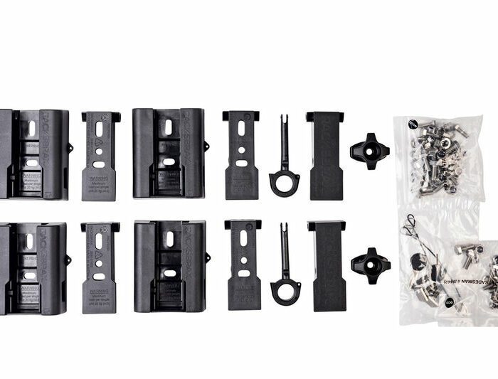 RacksBrax HD Awning Quick Release Hitch - Tradesman II (Double +) FITS Bushman 62" & Kestrel Shower