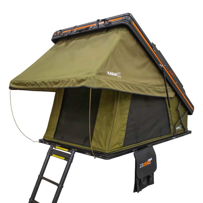 clam shell rooftop tent