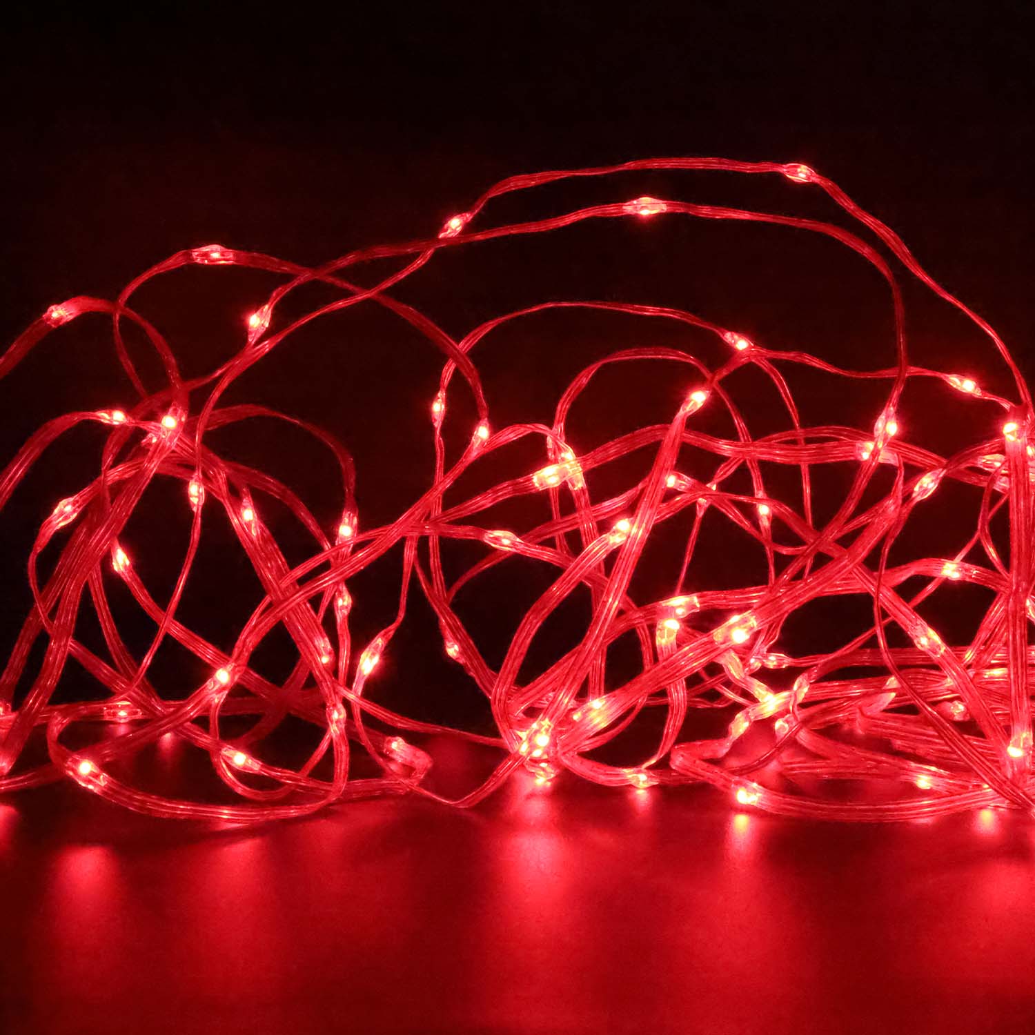 UCGear LED String 32' - Red Light Illuminated
