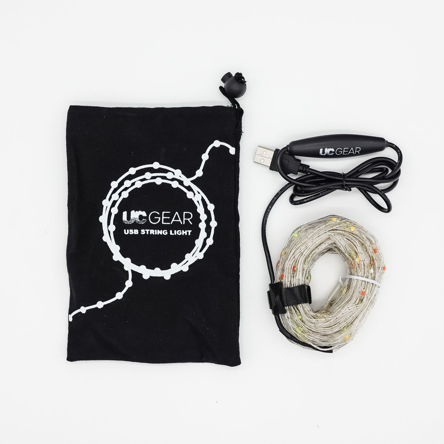 UCGear LED String 32' - Packaged Contents