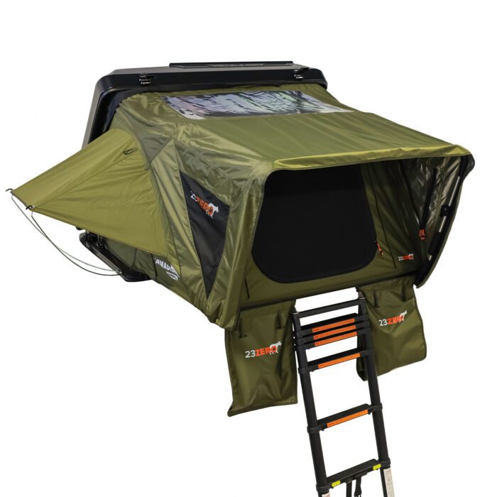 Armadillo Horizon 3: Premium Hardshell Rooftop Tent for All-Season Adventure (Left Open Only)