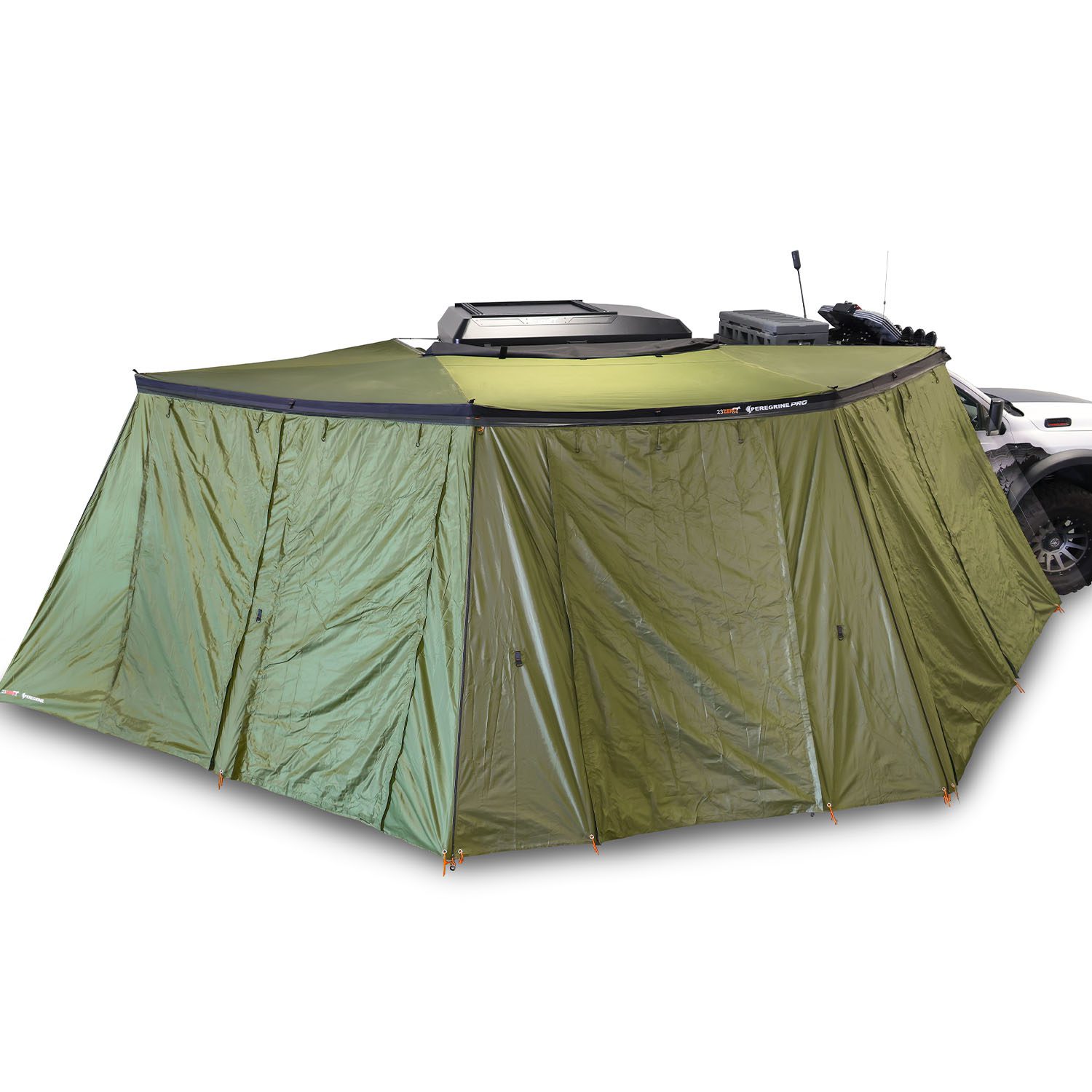 Peregrine PRO 5 Arm 270° Awning Shade Walls - Right Side | 23ZERO Peregrine PRO 5 Arm 270° Awning Shade Walls - Right Side | 23ZERO
