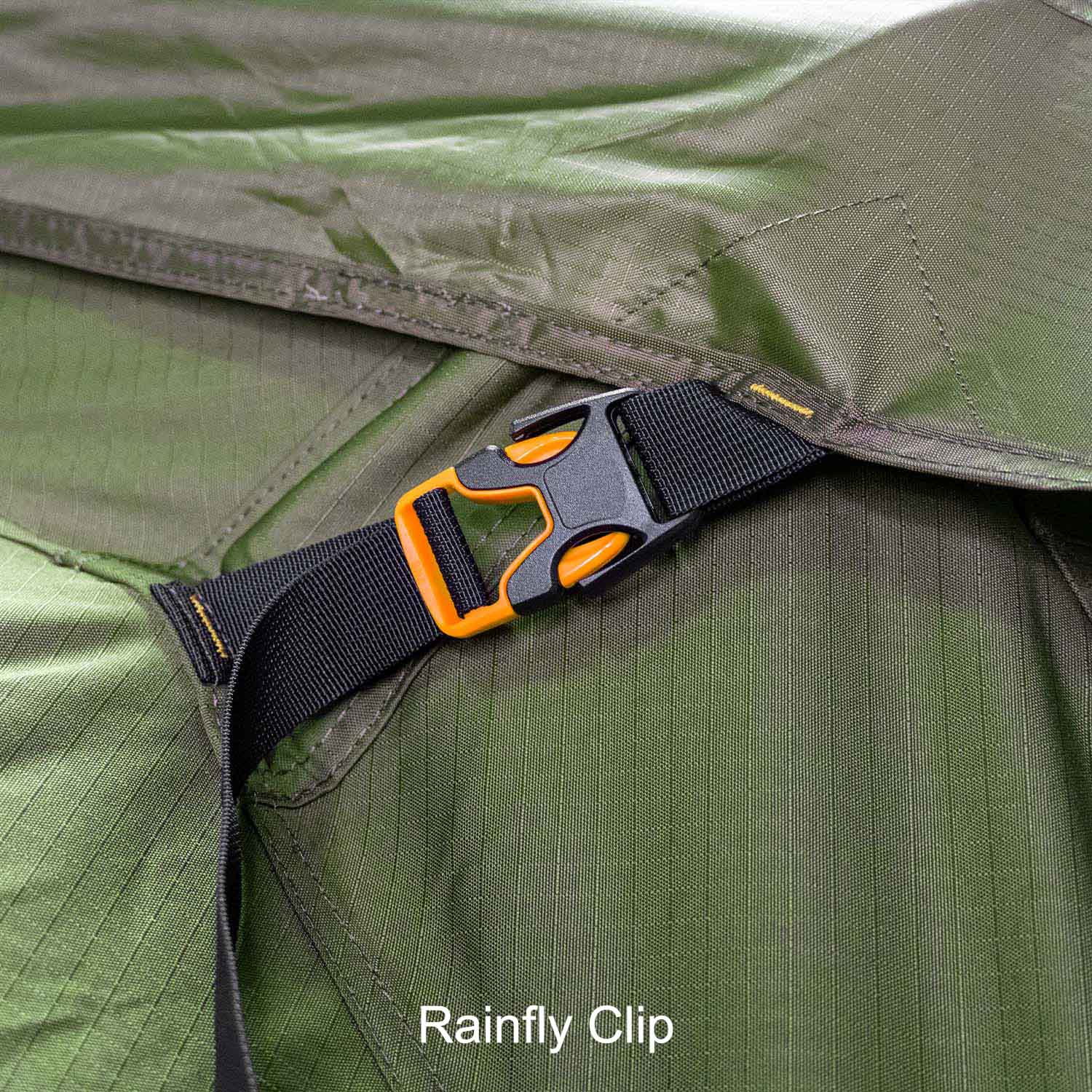 23Zero Walkabout 2.0 soft shell rooftop tent rainfly clip, available in 56, 62, and 72 sizes