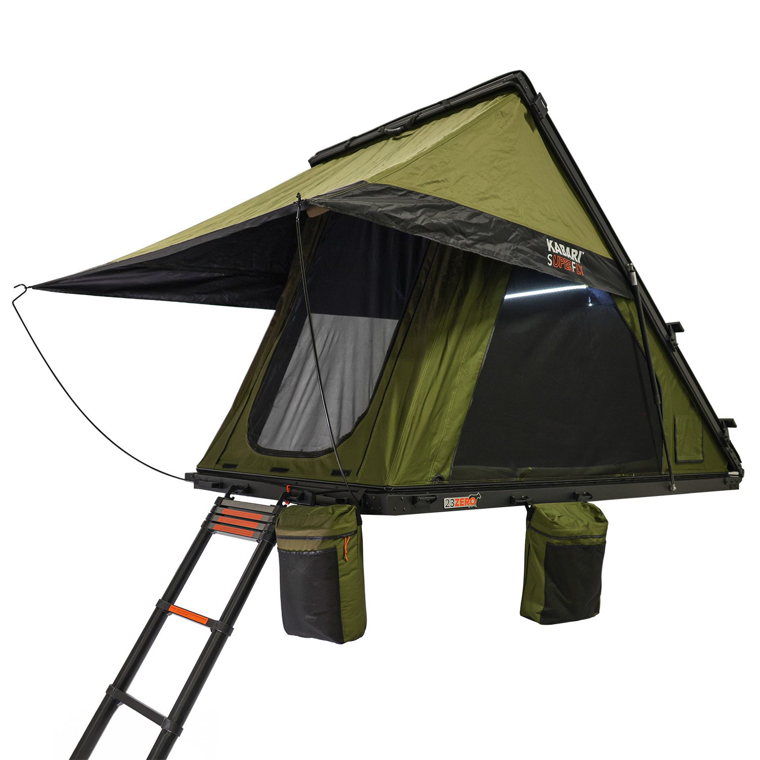 Kabari SuperFly Hybrid Wedge Lightweight Rooftop Tent | 23ZERO