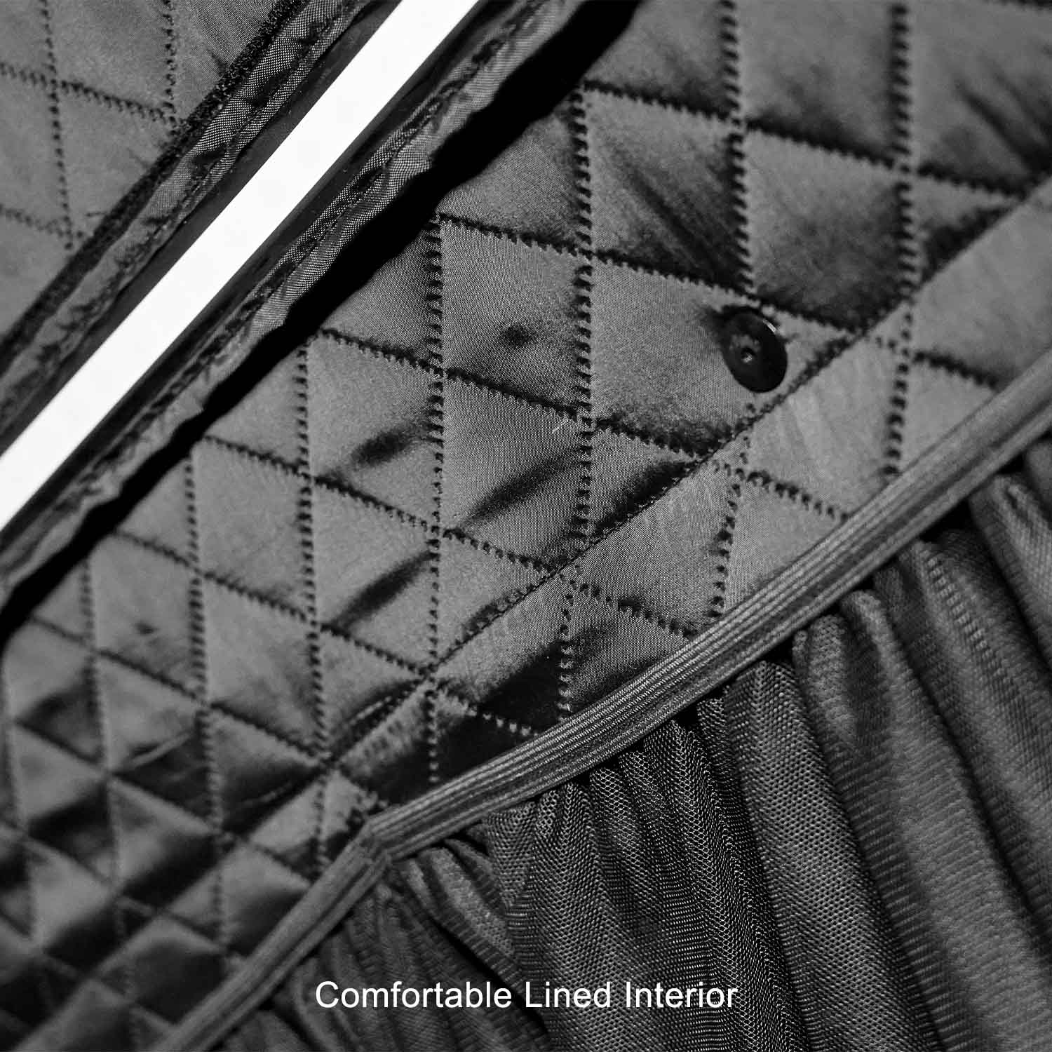 Kabari SuperFly Hybrid Wedge Lightweight Rooftop Tent Comfortable Fabric Lined Interior