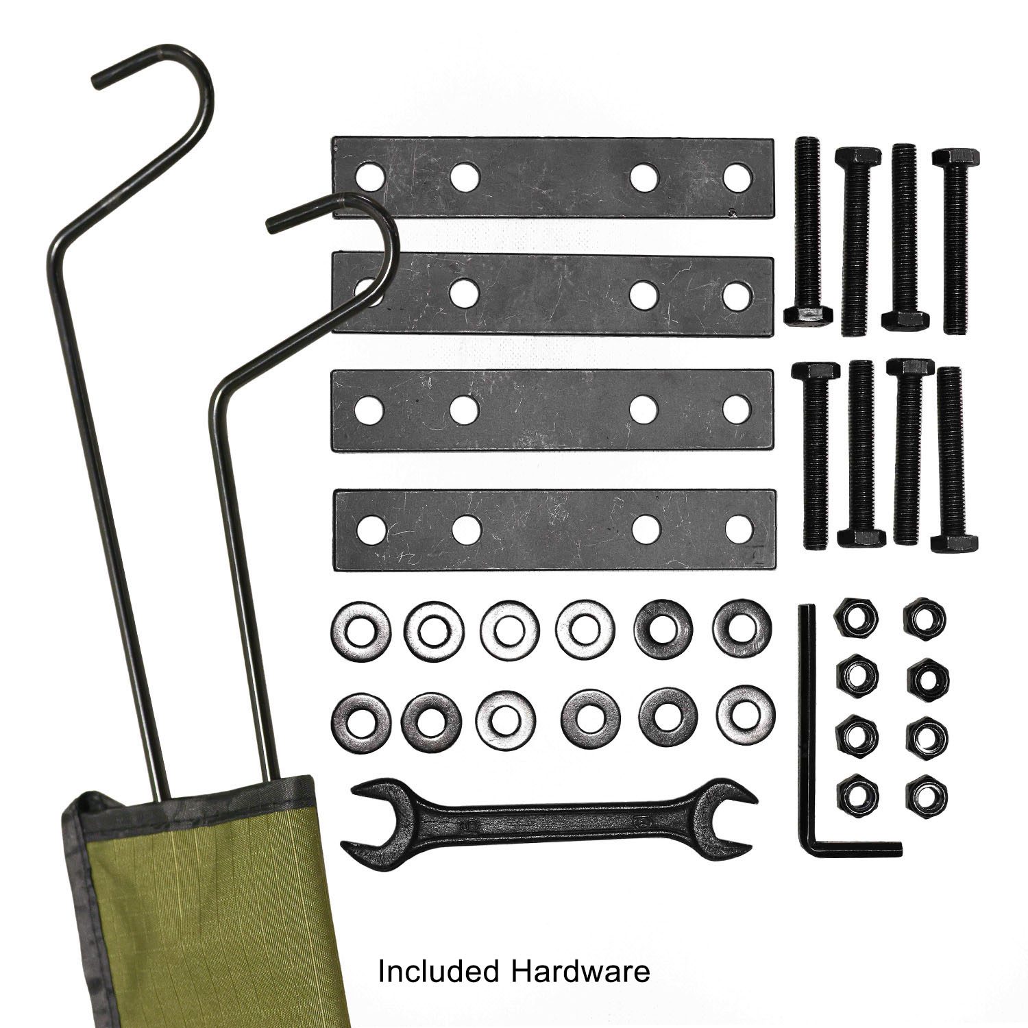 Kabari SuperFly Included Hardware for Mounting Rooftop Tent