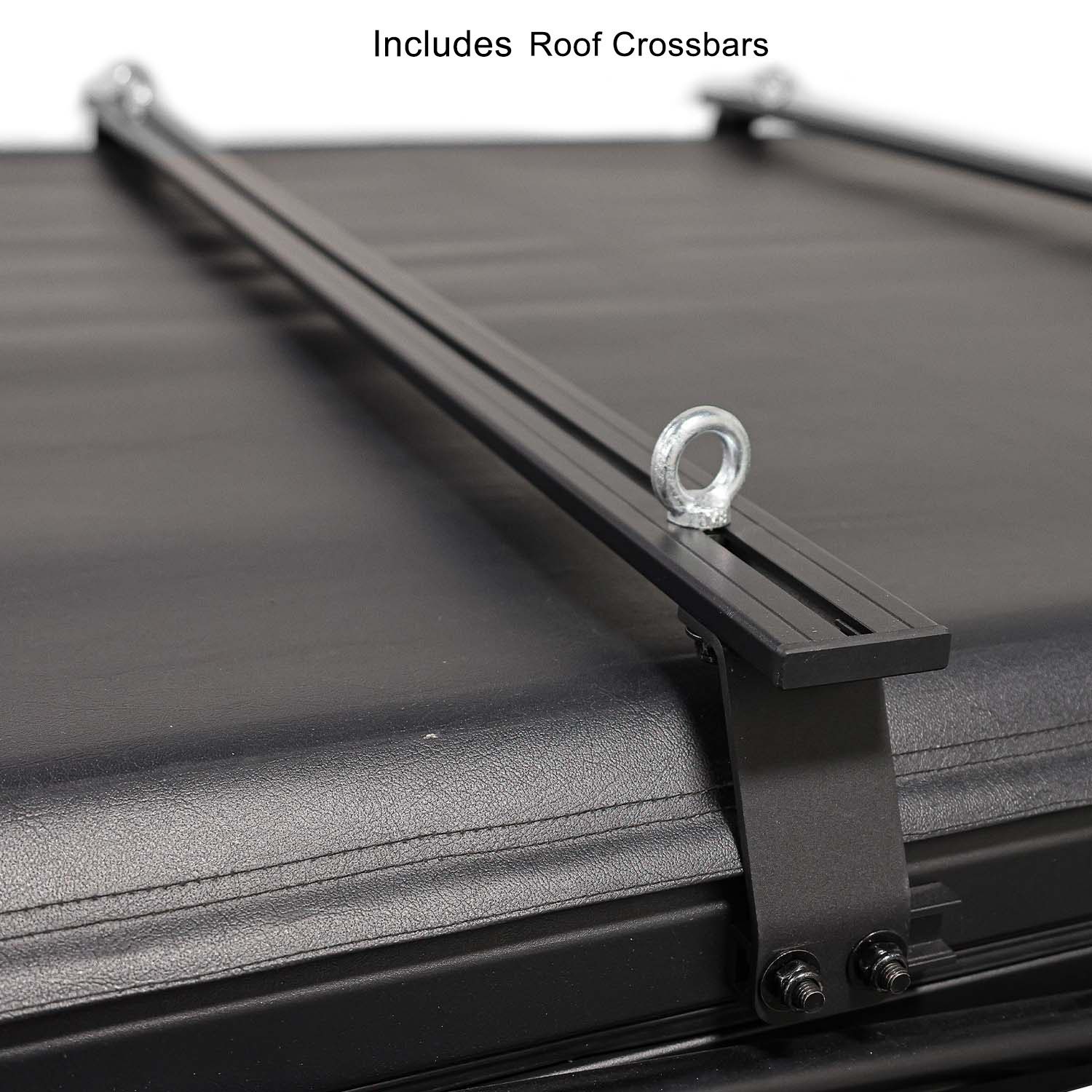 Kabari SuperFly Hybrid Wedge Lightweight Rooftop Tent Closed Included Roof Crossbars
