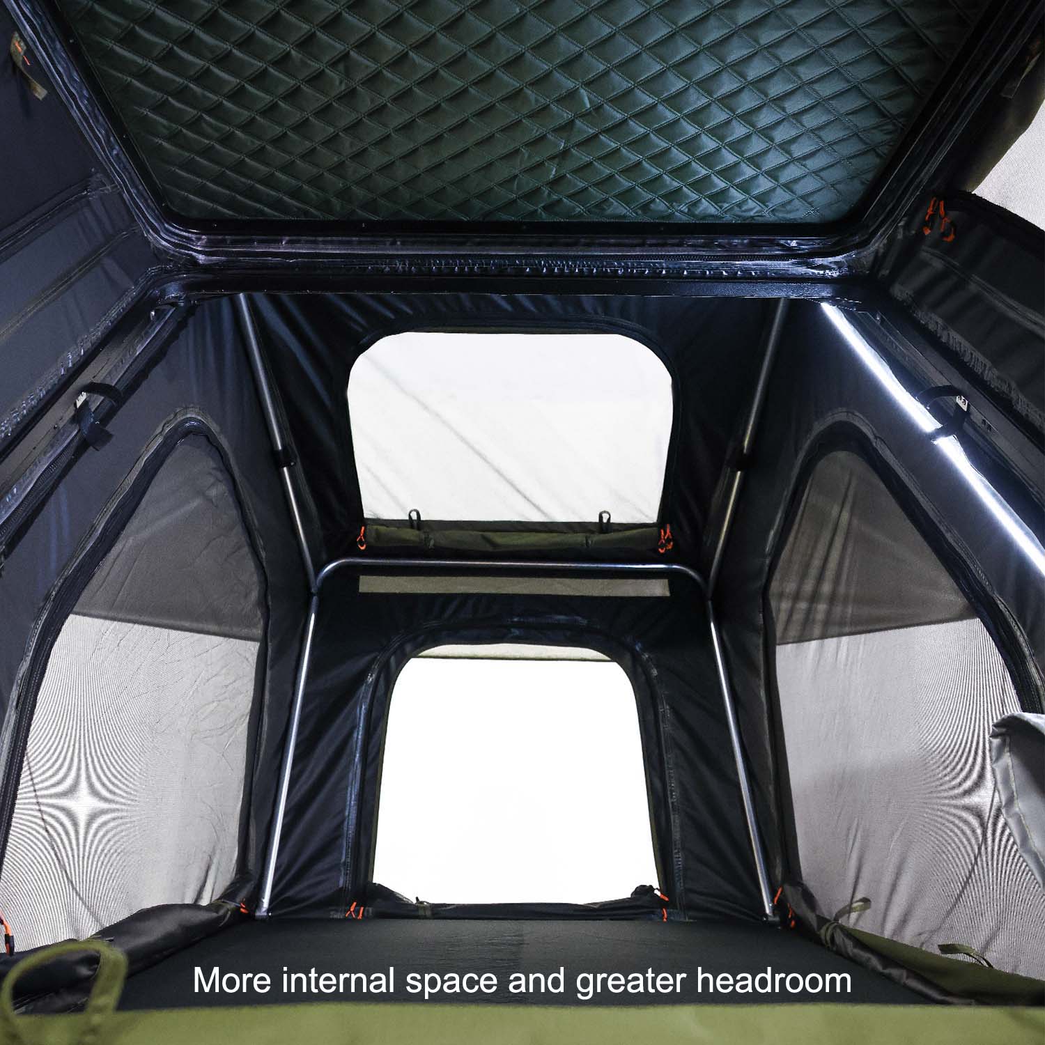 Kabari Z Aluminum Clamshell Z-Lift Rooftop Tent | 23Zero