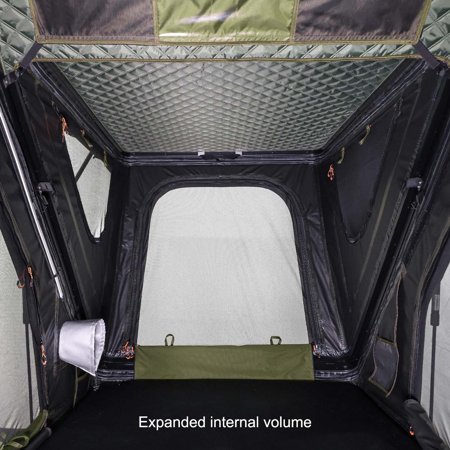 0809-243 テント Kabari Z Aluminum Clamshell Z-Lift Rooftop Tent | 23Zero