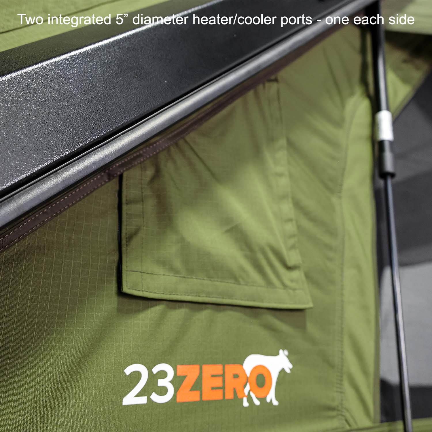 Kabari Z Aluminum Clamshell Z-Lift Rooftop Tent | 23Zero