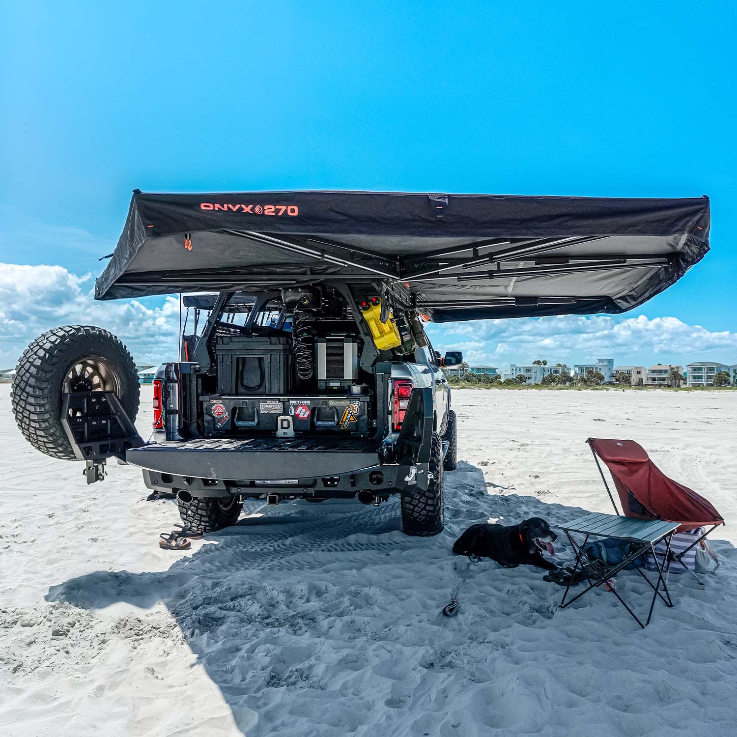 Onyx Freestanding Vehicle Awning – 270° Right Side | 23Zero