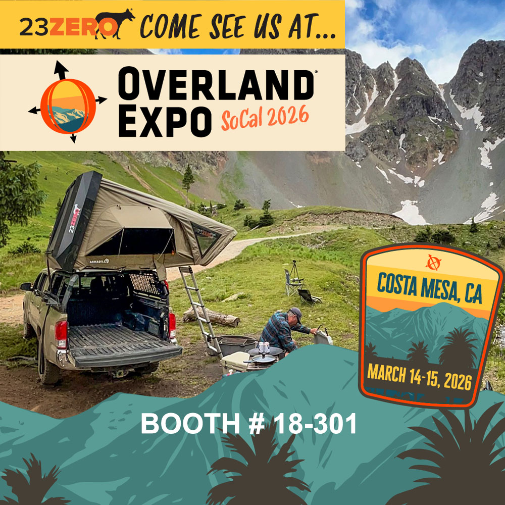 Overland Expo SoCal 2026: Meet 23Zero in Costa Mesa