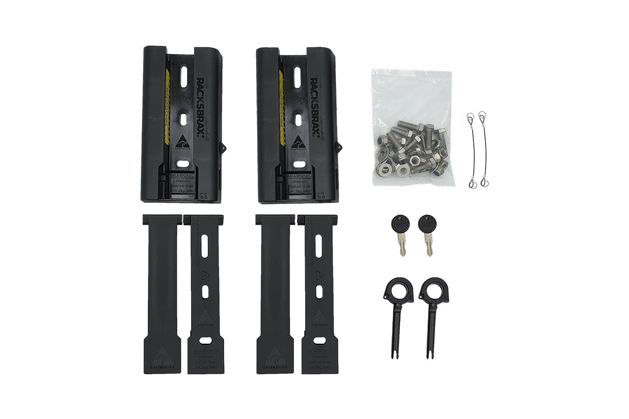 RacksBrax XD Awning Quick Release Hitch Box Contents