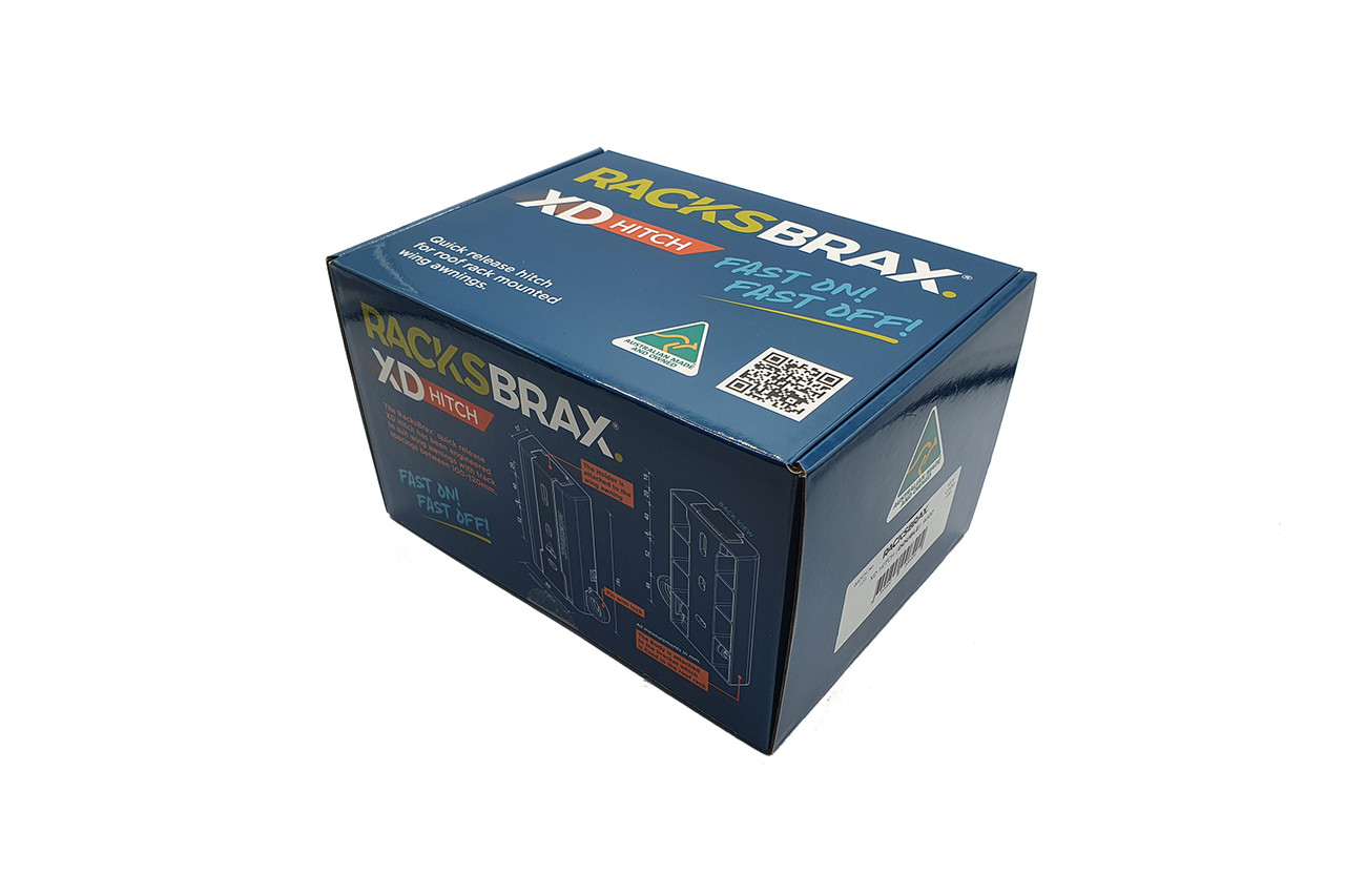 RacksBrax XD Awning Quick Release Hitch Packaged in Box