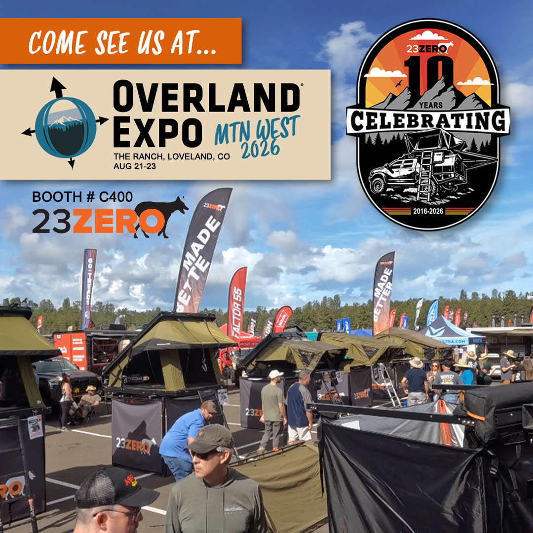 Meet 23Zero at Overland Expo Mountain West 2026